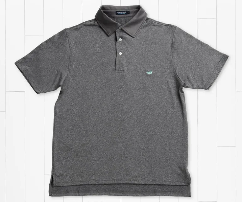 Rutledge Heather Performance Polo