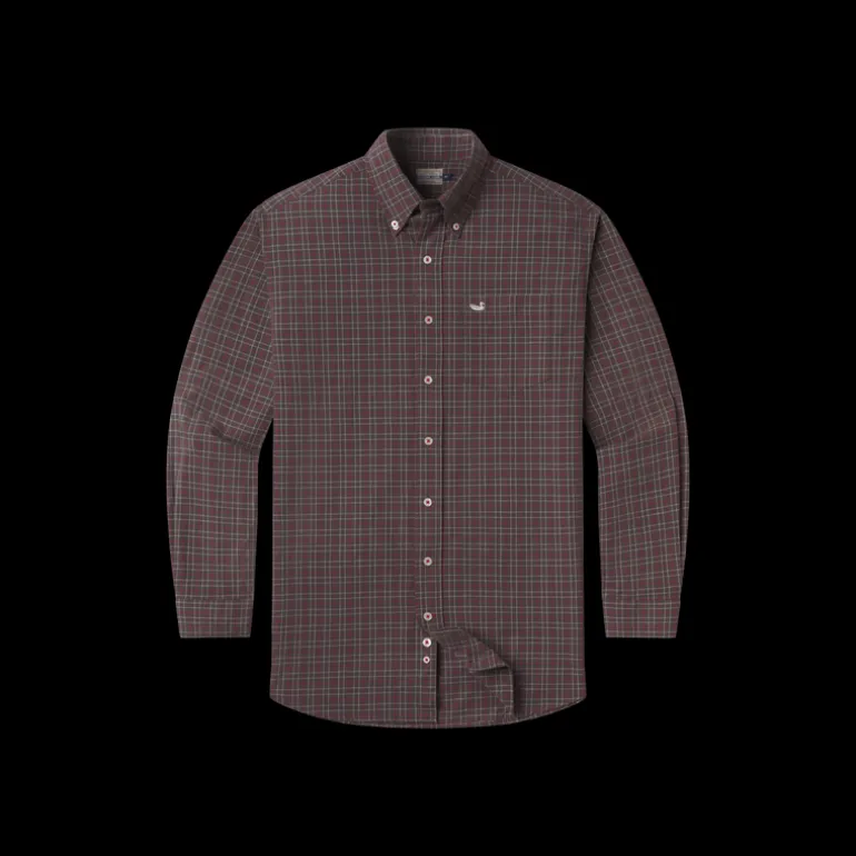 Sabine Washed Check Dress Shirt