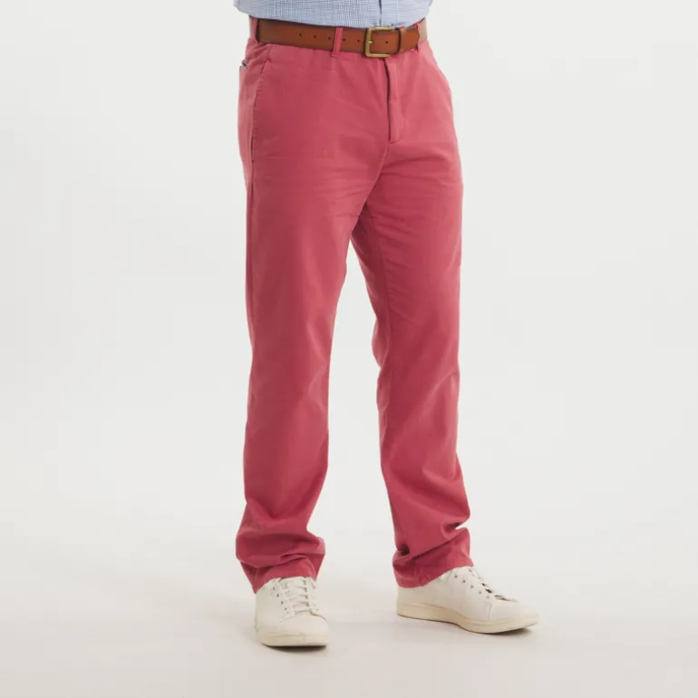 SEAWASH™ Grayton Twill Pant - Washed Red
