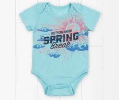 SEAWASH™ Snap Onesie - Spring Break