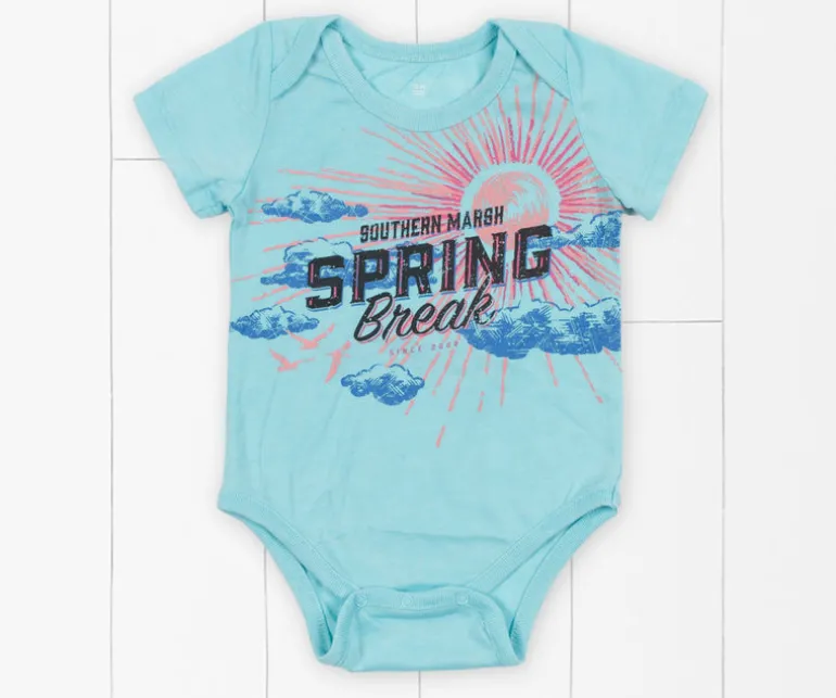 SEAWASH™ Snap Onesie - Spring Break