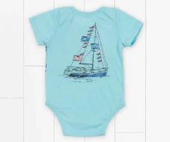 SEAWASH™ Snap Onesie - Spring Break