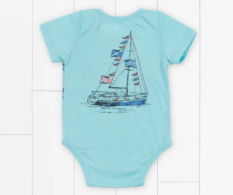 SEAWASH™ Snap Onesie - Spring Break
