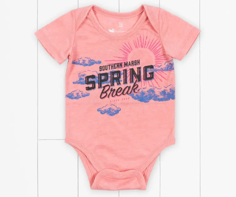 SEAWASH™ Snap Onesie - Spring Break