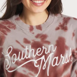 SEAWASH™ Sweatshirt - Tie-Dye Spiral
