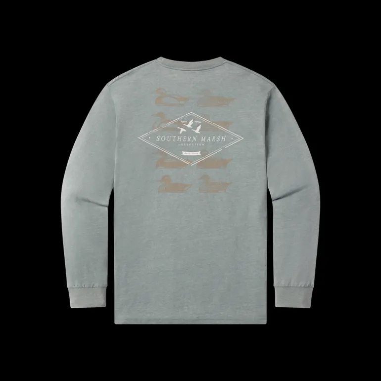 SEAWASH™ Tee - Decoy Stamp - Long Sleeve