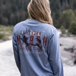 SEAWASH™ Tee - Etched Elk - Long Sleeve