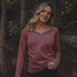 SEAWASH™ Tee - Melanie V-Neck - Long Sleeve