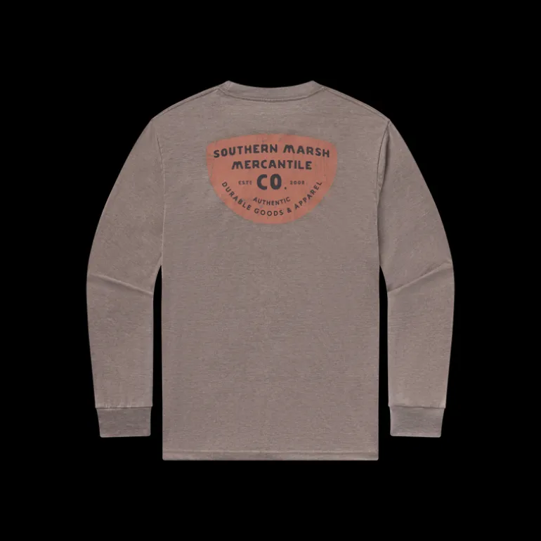 Seawash™ Tee - Mercantile Badge - Long Sleeve