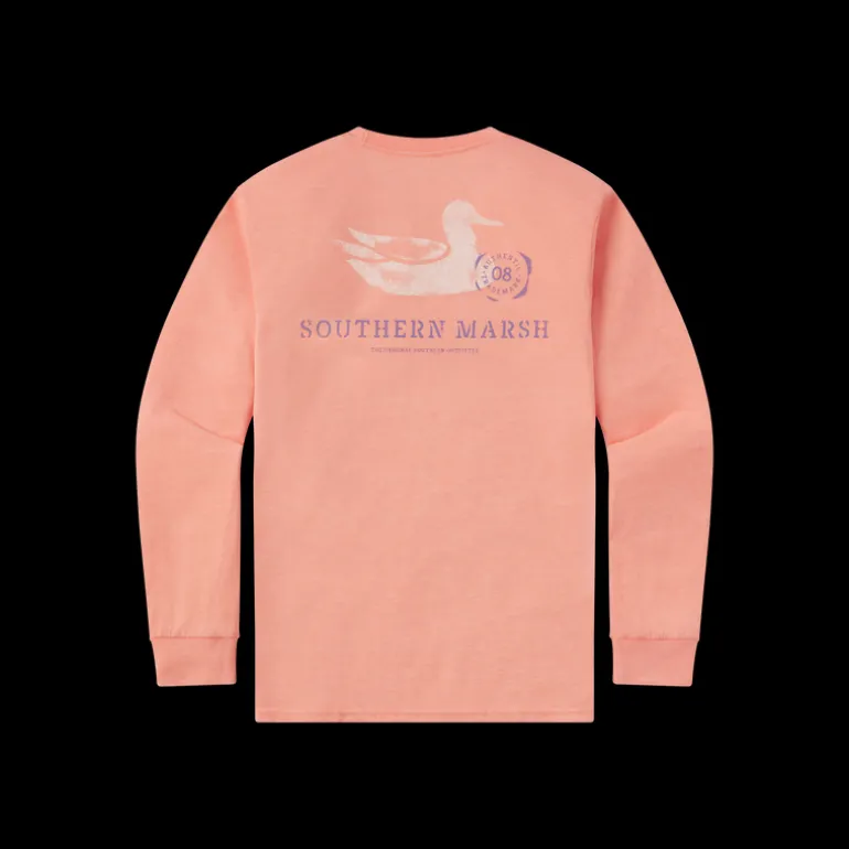 SEAWASH™ Tee - Stamped Duck - Long Sleeve