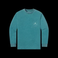 SEAWASH™ Tee - Woodcut Canoe - Long Sleeve