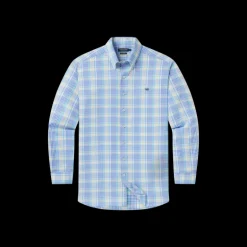 Shores Windowpane Performance Dress Shirt