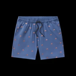 SOUTHERNCLASSICS™ Swim Trunk - Chambray Flags