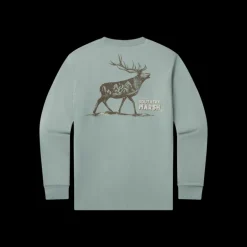 Starry Silhouette Tee - Elk - Long Sleeve