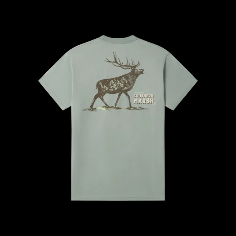 Starry Silhouette Tee - Elk
