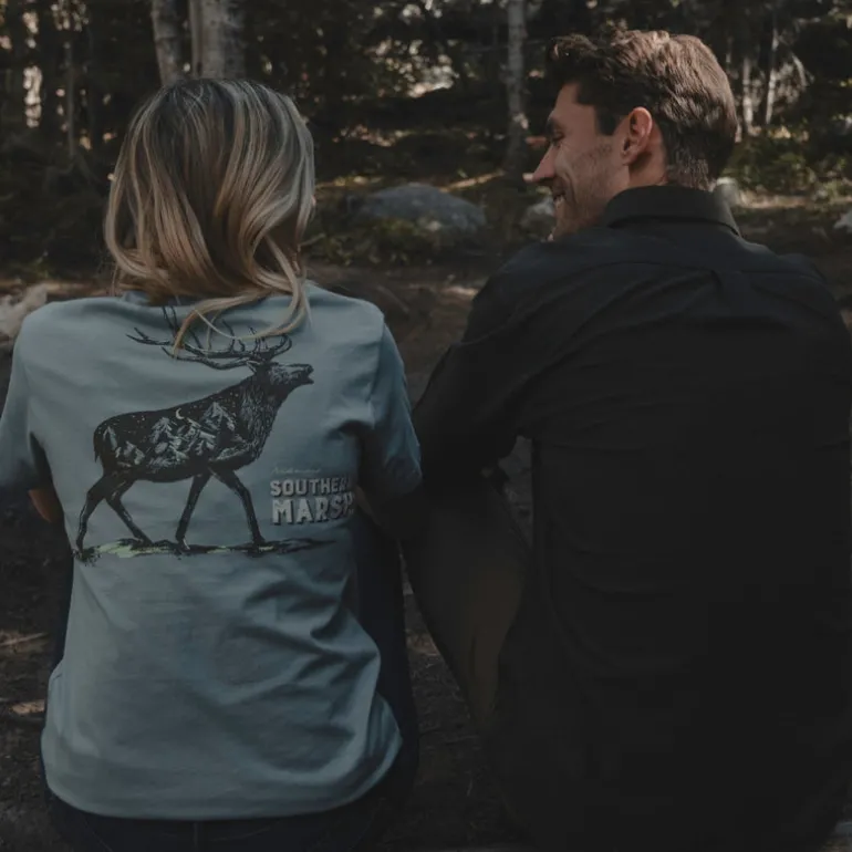 Starry Silhouette Tee - Elk