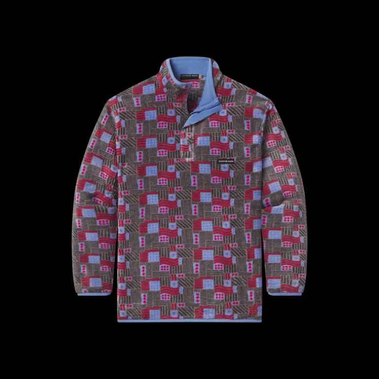 Star-Spangled Fleece Pullover
