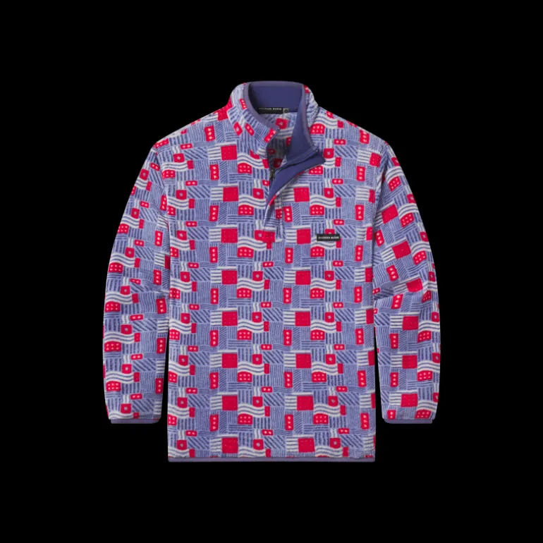 Star-Spangled Fleece Pullover