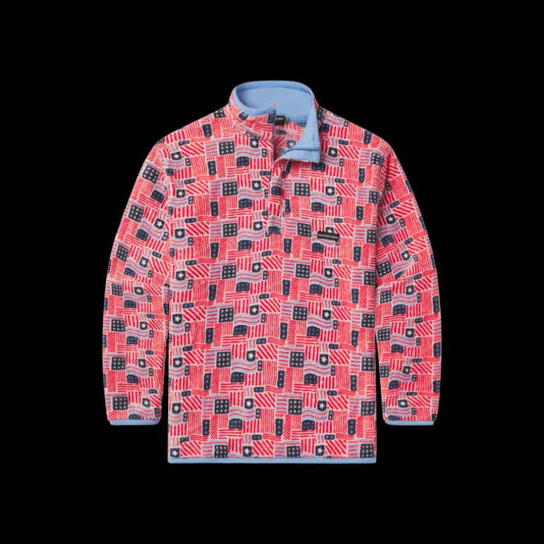 Star-Spangled Fleece Pullover