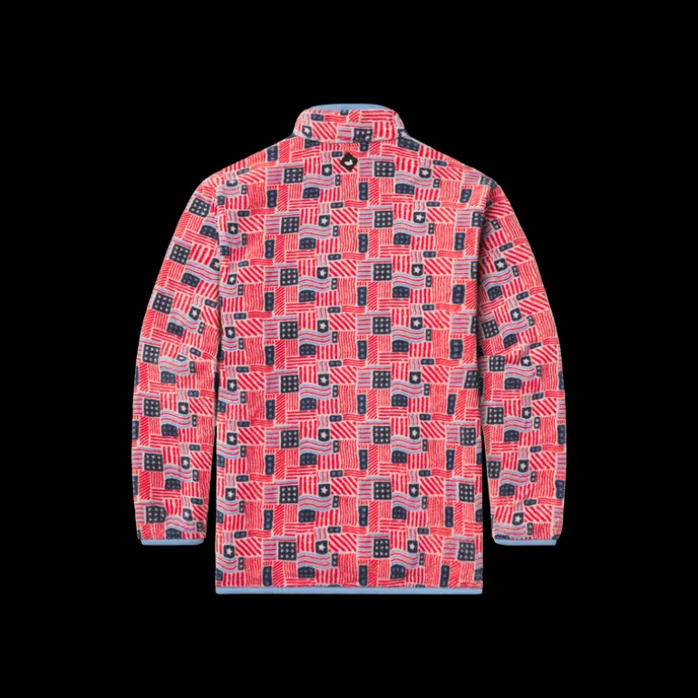 Star-Spangled Fleece Pullover