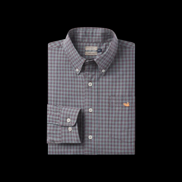 Sumner Relaxed Washed Gingham Dress Shirt