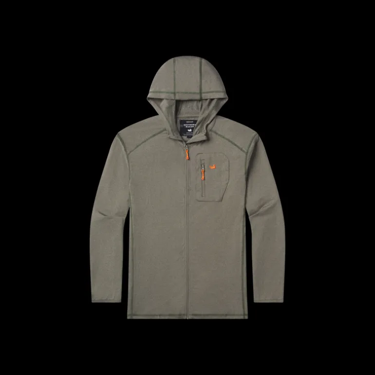 Tidal Performance Stretch Zip Hoodie