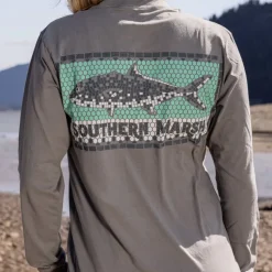 Tile Fish Tee - Long Sleeve