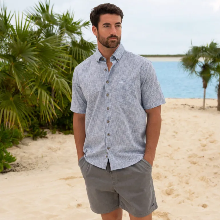Tulum Woven Shirt - Lines