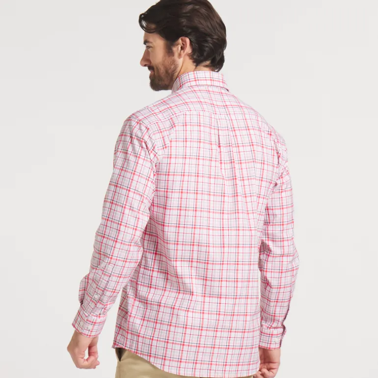 Van Buren Performance Grid Dress Shirt