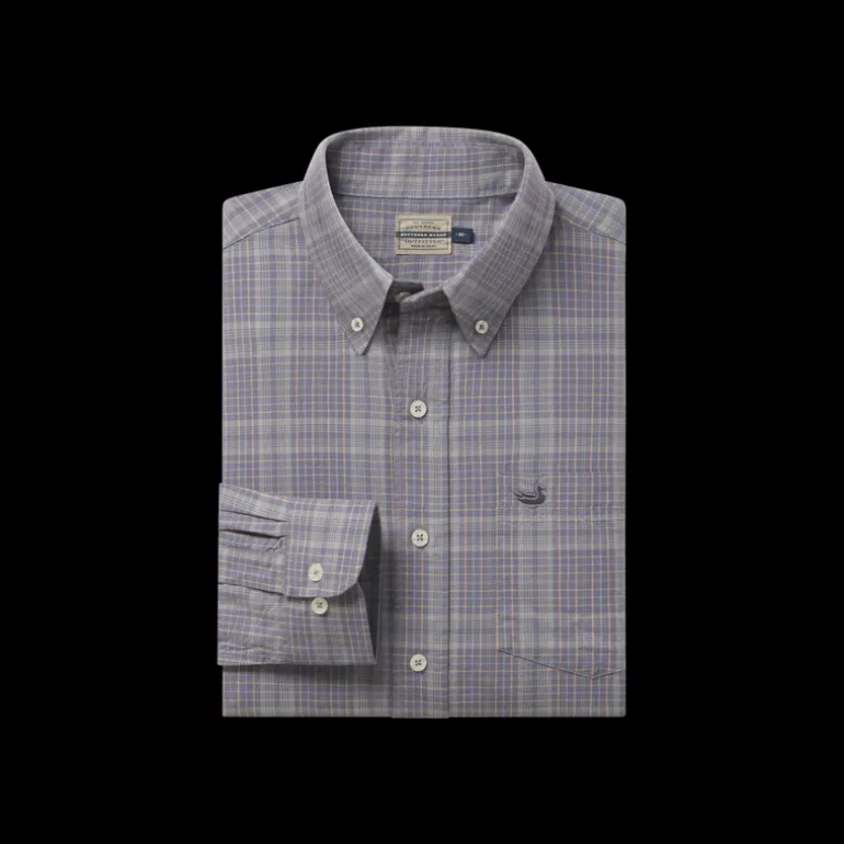 Verret Washed Check Dress Shirt