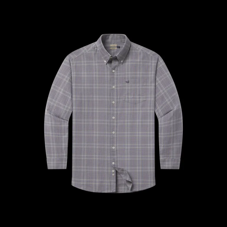 Verret Washed Check Dress Shirt