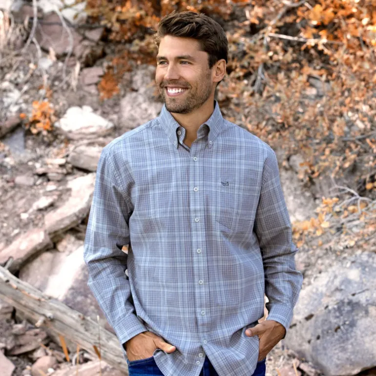 Verret Washed Check Dress Shirt