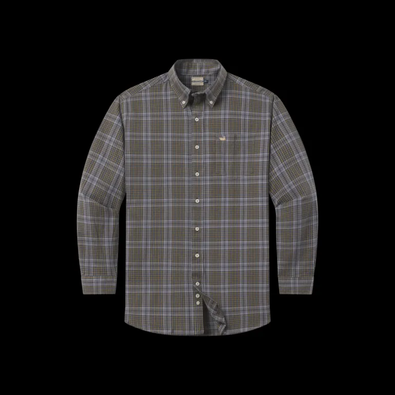 Verret Washed Check Dress Shirt