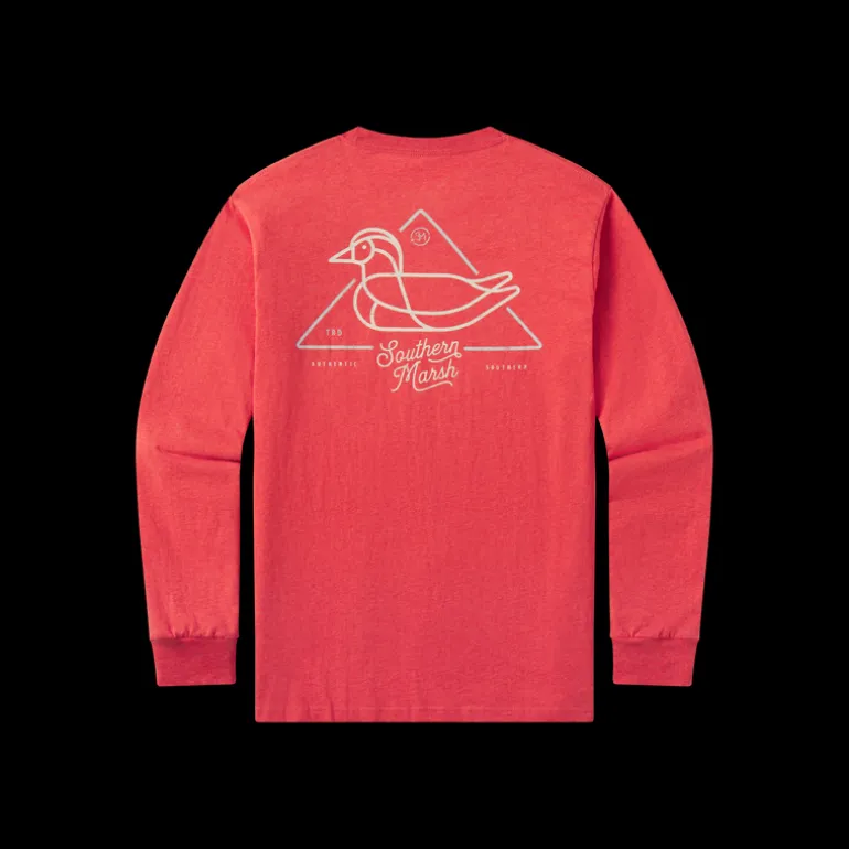 Warning Duck Tee - Long Sleeve