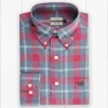 Williamson Relaxed Washed Plaid Dress Shirt