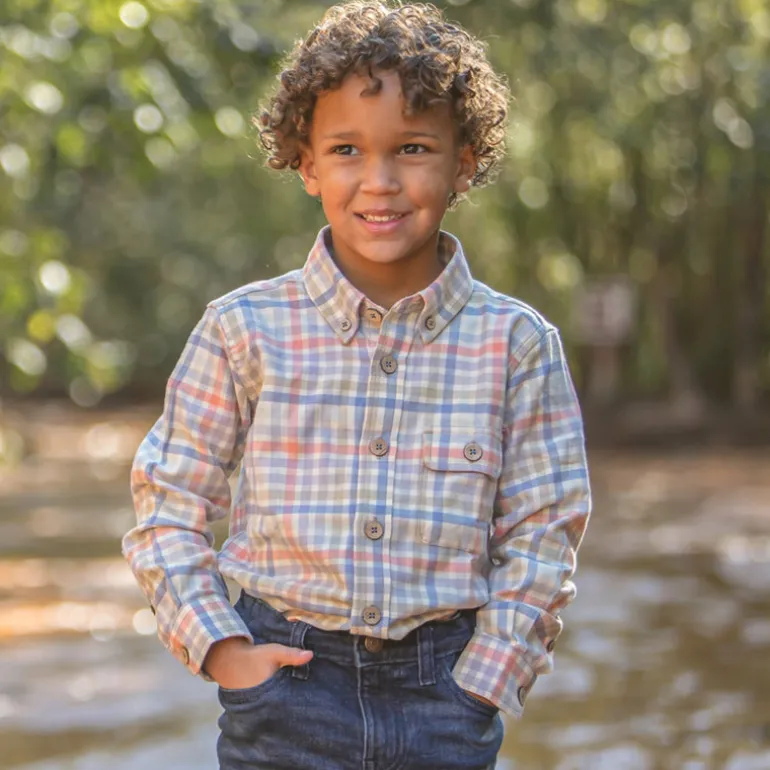 Youth Adrian Check Flannel
