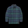 Youth Andover Plaid Sherpa Pullover