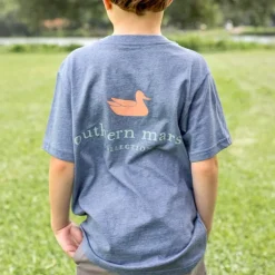 Youth Authentic Tee - Heathered