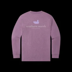 Youth Authentic Tee - Heathered - Long Sleeve