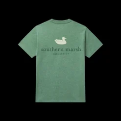 Youth Authentic Tee - Heathered