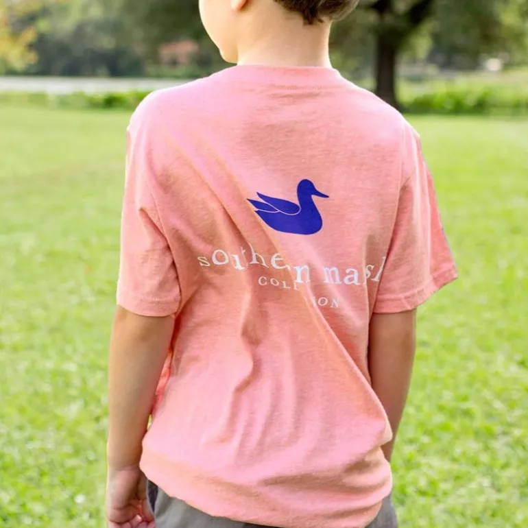 Youth Authentic Vibrant Tee - Heathered - Short Sleeve