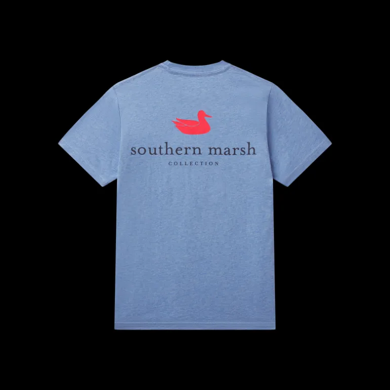 Youth Authentic Vibrant Tee - Heathered - Short Sleeve