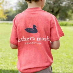 Youth Authentic Vibrant Tee - Heathered - Short Sleeve