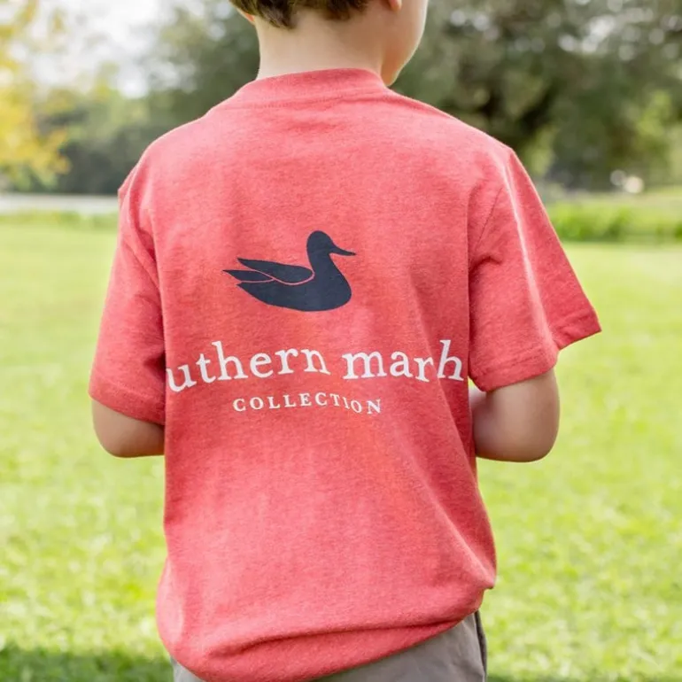 Youth Authentic Vibrant Tee - Heathered - Short Sleeve