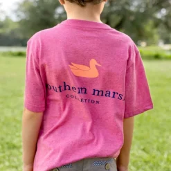 Youth Authentic Vibrant Tee - Heathered - Short Sleeve