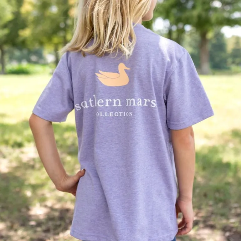 Youth Authentic Vibrant Tee - Heathered - Short Sleeve