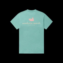 Youth Authentic Vibrant Tee - Heathered - Short Sleeve