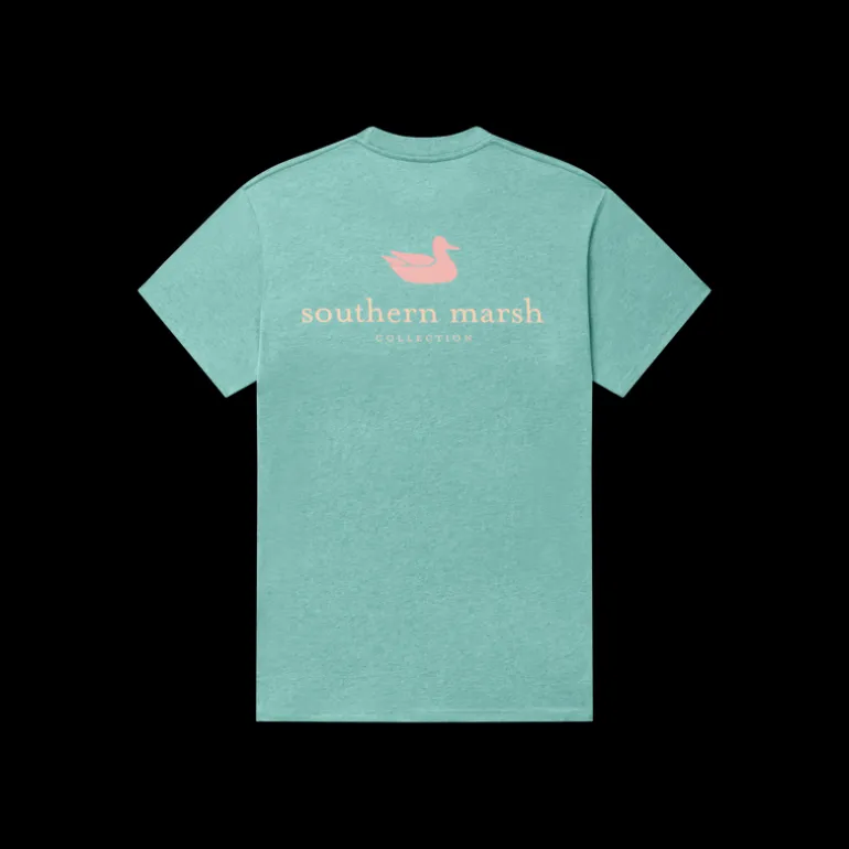 Youth Authentic Vibrant Tee - Heathered - Short Sleeve