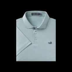Youth Bermuda Performance Polo - Wellington Stripe