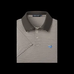 Youth Bermuda Performance Polo - Striped
